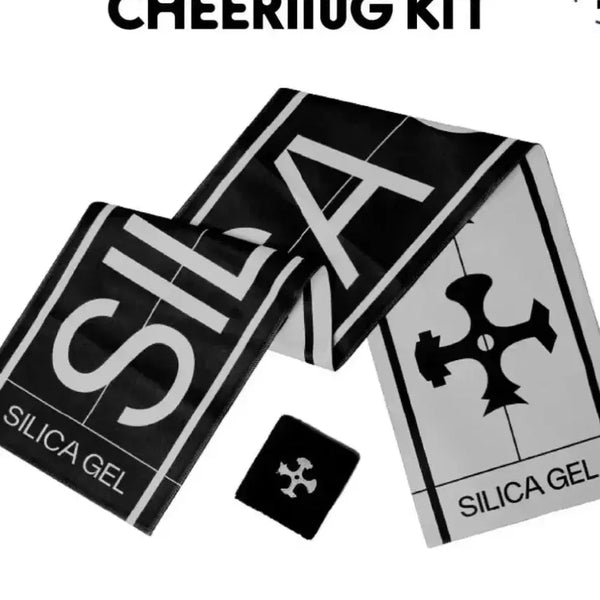 [BUNJANG] Chillingky Kyuhyun Cheering Kit V1 / 실리카겔 슬로건 아대 치어링키트 v1