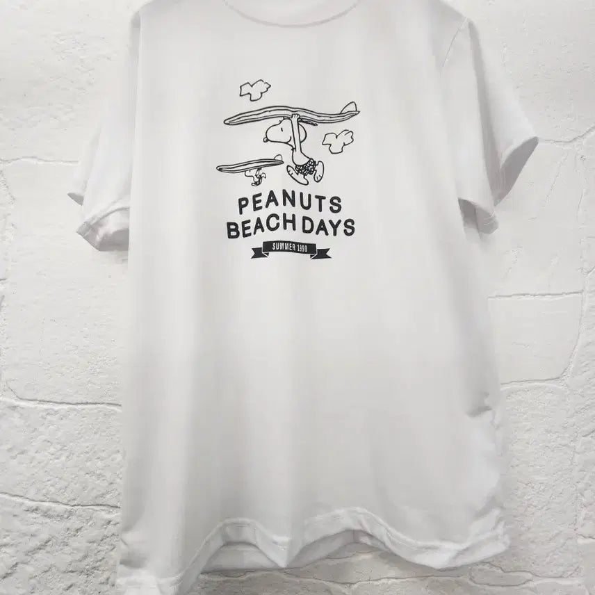 [BUNJANG] TENSAL Snoopy Graphic T-Shirt (New) / 텐셜스누피 나염 반팔티(새상품)