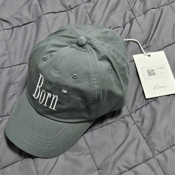 [BUNJANG] etce BORN Baseball Cap Khaki / [L] etce BORN BASEBALL CAP KHAKI