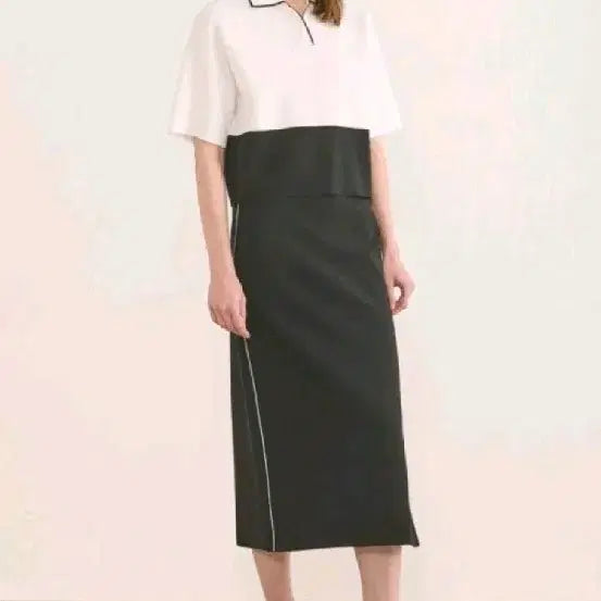 [BUNJANG] The Cashmere Half-Sleeve Knit and Skirt Set / 한섬의류 더캐시미어 반팔니트.스커트 셋업