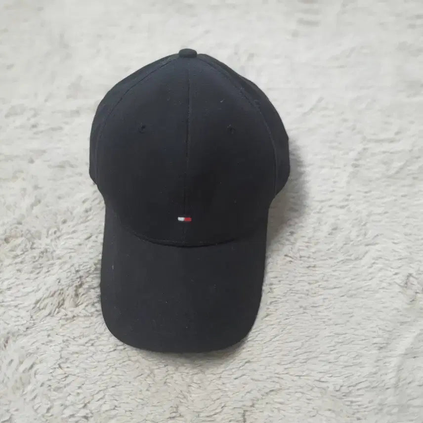 [BUNJANG] Tommy Hilfiger Black Baseball Cap / 타미힐피거 볼캡 블랙