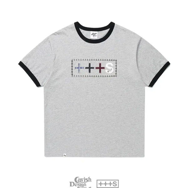 [BUNJANG] Cavish Ha Hyun Sang Ringer T-Shirt Grey M / 카비시 하현상 링거티 그레이 M