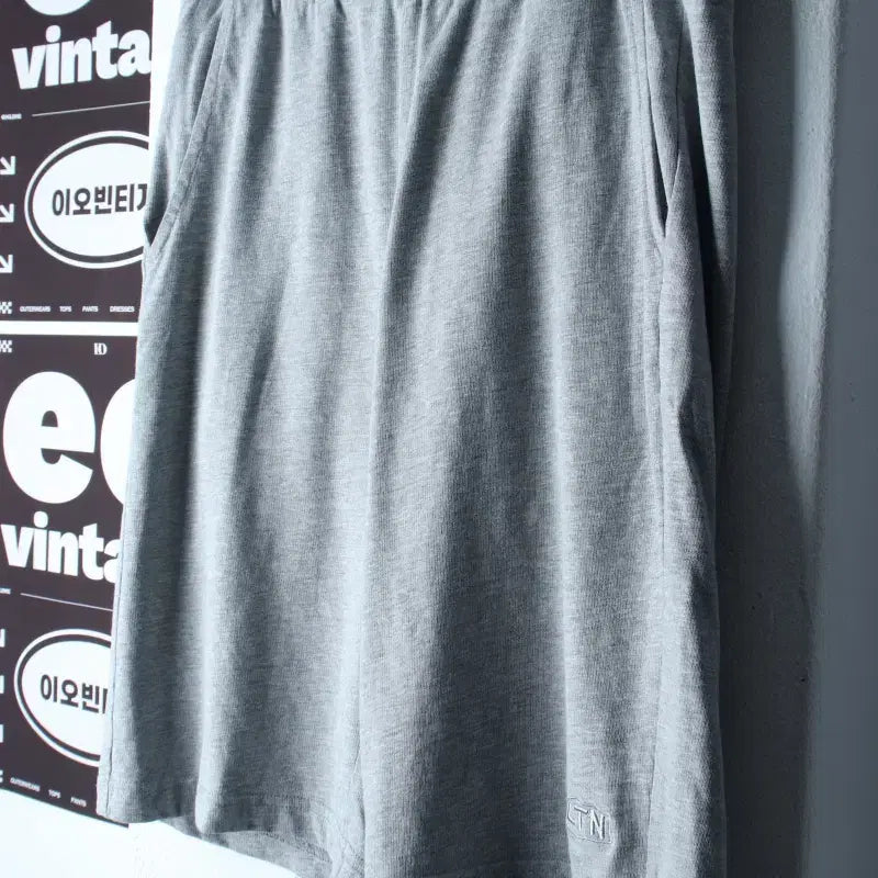 [BUNJANG] Ethos Bermuda Banding Shorts Gray / W(L-XL) 에토스 반바지 팬츠 버뮤다 밴딩 그레이-P10465