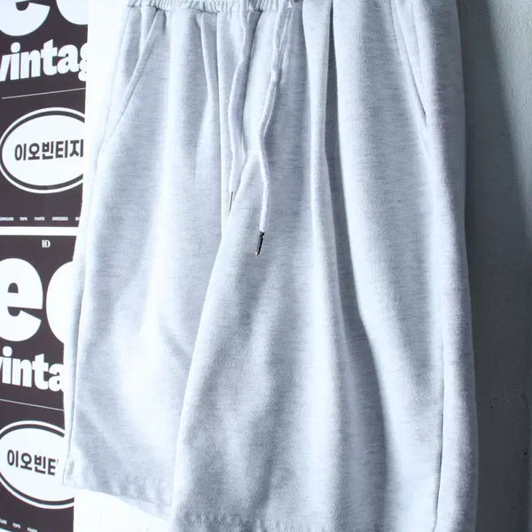 [BUNJANG] Goodlife Works Mélange Banding Bermuda Shorts / (S-M) 굿라이프웍스 반바지 팬츠 새상품 버뮤다 멜란지 밴딩-P1047