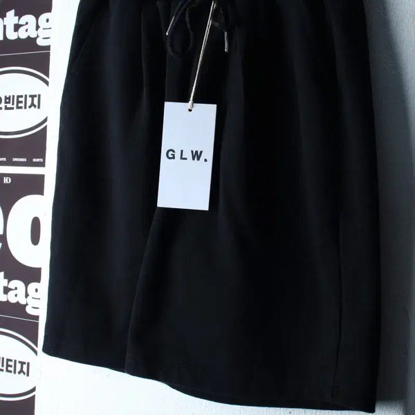 [BUNJANG] Good Life Works Bermuda Banding Shorts - Black / (S-M) 굿라이프웍스 반바지 팬츠 새상품 버뮤다 밴딩 블랙-P10477