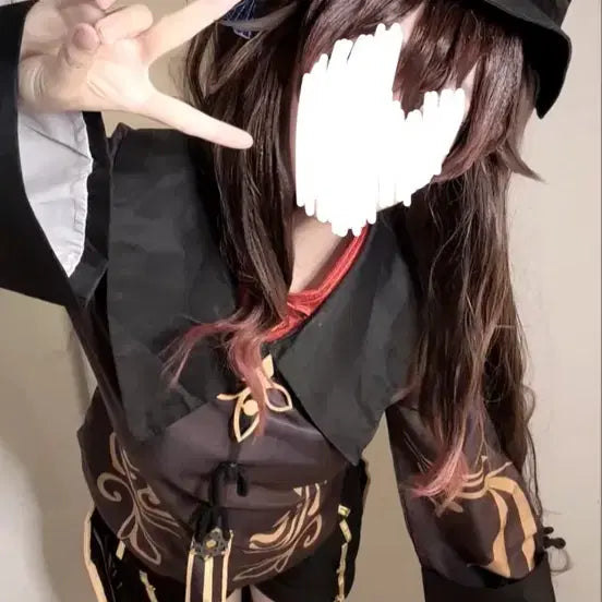 [BUNJANG] Genshin Impact Hu Tao Cosplay Full Set / 원신 호두 코스프레 풀셋