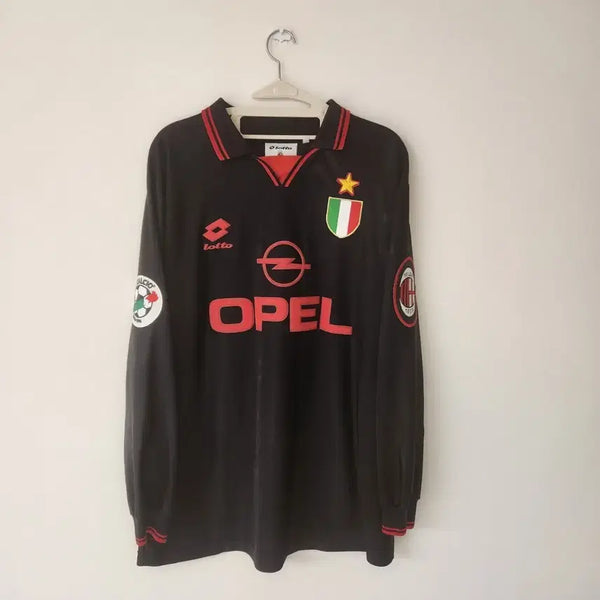 [BUNJANG] AC Milan 1996-97 Maldini Long Sleeve Third Jersey / 96-97 AC밀란 써드 긴팔 말디니