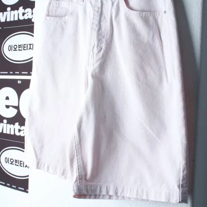 [BUNJANG] 8seconds Bermuda Shorts (Pink) / W(XS-S) 에잇세컨즈 반바지 팬츠 버뮤다 연핑크 키치-P10503