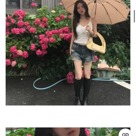 [BUNJANG] Karina Denim Shorts / 카리나 데님 숏팬츠