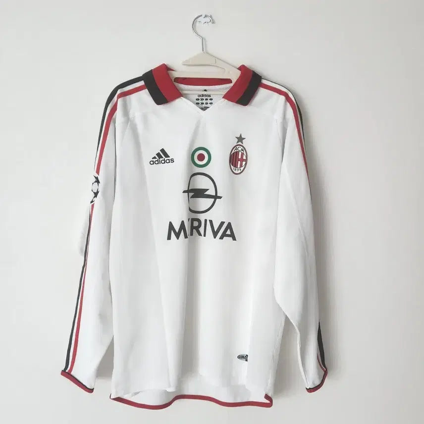 [BUNJANG] AC Milan 2003-2004 Kaká Match-Worn Long-Sleeve Away Jersey / 03-04 AC밀란 어웨이 지급용 긴팔 카카