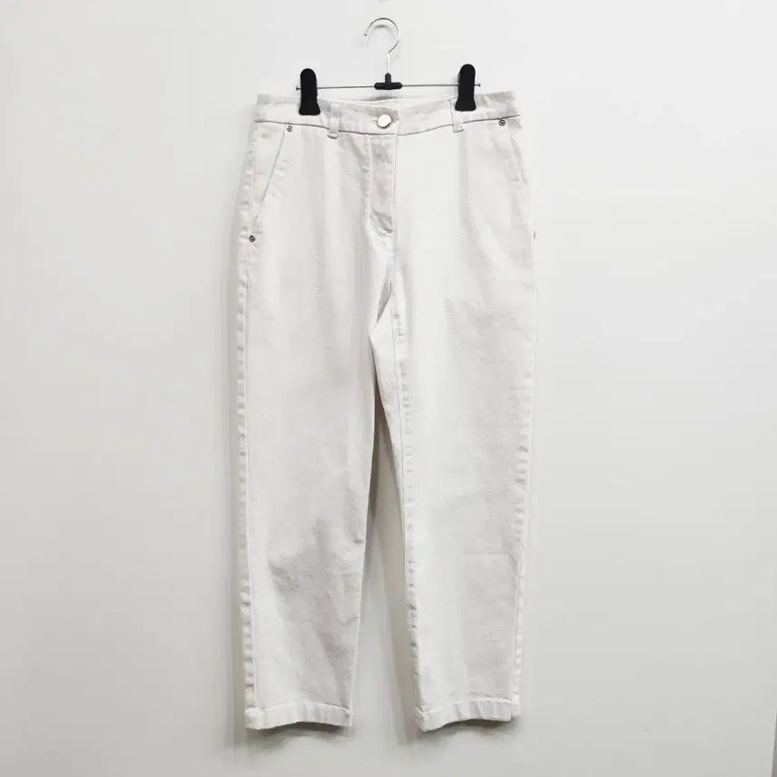 [BUNJANG] TIME White Denim Jeans Women's Size 25 / 타임 화이트 데님 청바지 여성 25인치 작년한철착용
