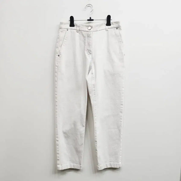 [BUNJANG] TIME White Denim Jeans Women's Size 25 / 타임 화이트 데님 청바지 여성 25인치 작년한철착용