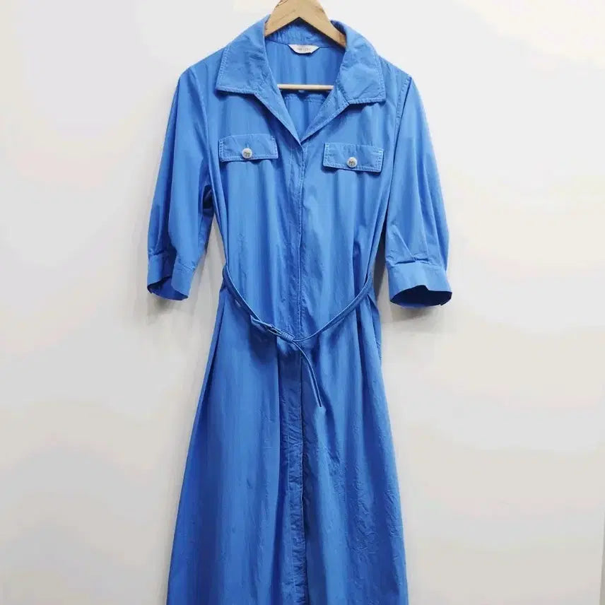 [BUNJANG] The Izzat New Model Relaxed Fit Long Dress Size 55 / 더아이잗 신형 바스락 원피스 55 여덟번착용 여성 롱원피스 55