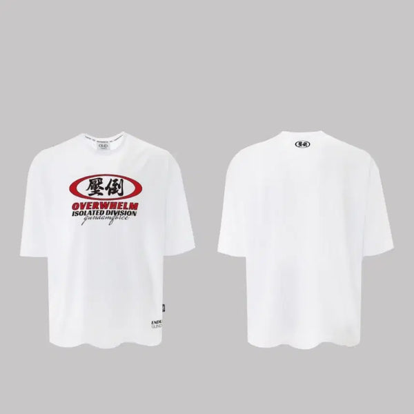 [BUNJANG] APDO Color Circular Logo T-Shirt White Size 3 / 압도 컬러원형 3사이즈