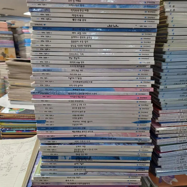 [BUNJANG] Classic World Picture Books: Korean Andersen Collection (64 Volumes) / 세계그림책 클레식 한국안데르센 64권 세트 어린이책 중고책