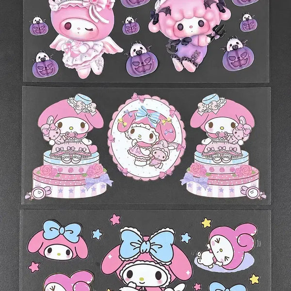 [BUNJANG] My Melody Waterproof Sticker Set / 마이멜로디 방수스티커