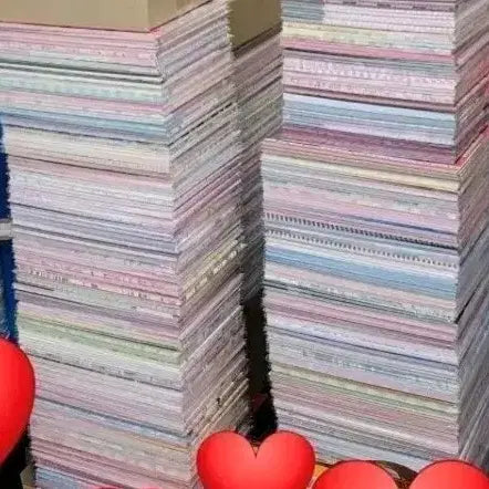 [BUNJANG] A4 Wrapping Paper Set (40 Count) / A4 랩핑지 40세트