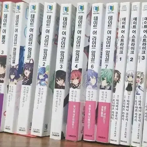 [BUNJANG] Date A Live Gaiden Light Novels and Manga Collection / 데이트 어 라이브 외전