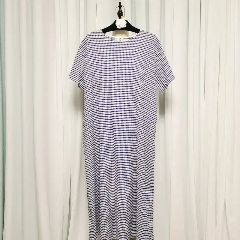 [BUNJANG] Checked Summer Dress / 국내제작 깅엄 체크 여름 원피스