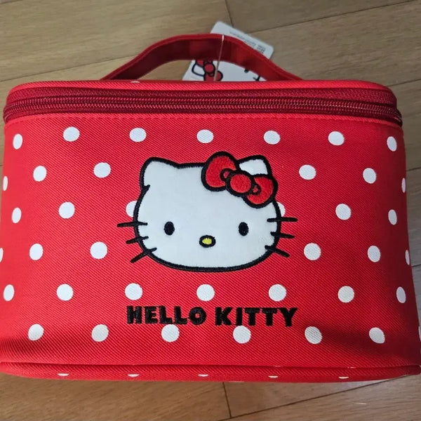 [BUNJANG] Hello Kitty Red Dot Pouch / 헬로키티 파우치 레드 도트 판매