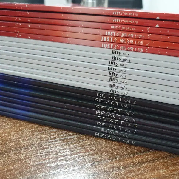 [BUNJANG] 2026 Lee Dong-joon Just-n, Fifty, React Textbooks (24 Volumes) / 2026 시대인재 이동준 저스트n, fifty, react 총 24권