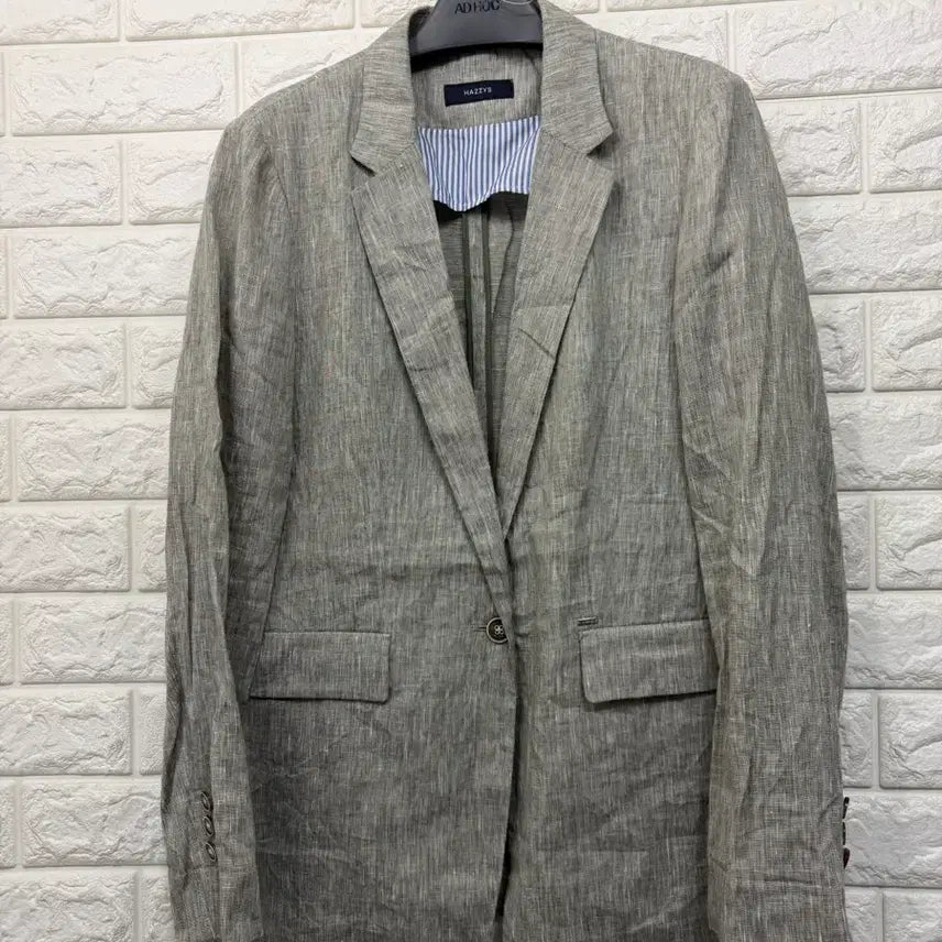 [BUNJANG] Hazzys Linen Jacket / 헤지스 린넨 자켓 66