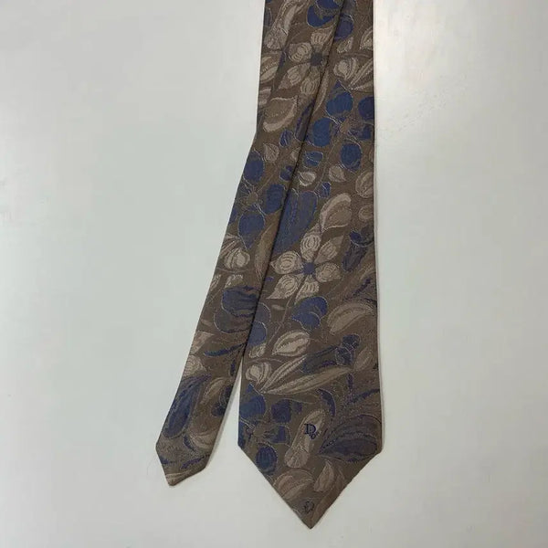 [BUNJANG] Christian Dior Simple Logo Silk Necktie / 크리스찬 디올(Dior) 심플로고 명품 정품넥타이