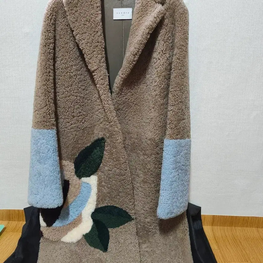 [BUNJANG] Sandro Real Shearling Leather Biker Jacket / 산드로리얼양털양가죽무스탕(상태최상)