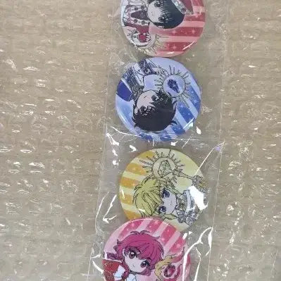 [BUNJANG] CLAMP Exhibition Exclusive Can Badge Set (2 Sets) - Kamui, Subaru, Hikaru, Nokoru / 클램프 전시 후기 특전 캔뱃지 2세트 일괄 카무이 스바루 히카루 노코루