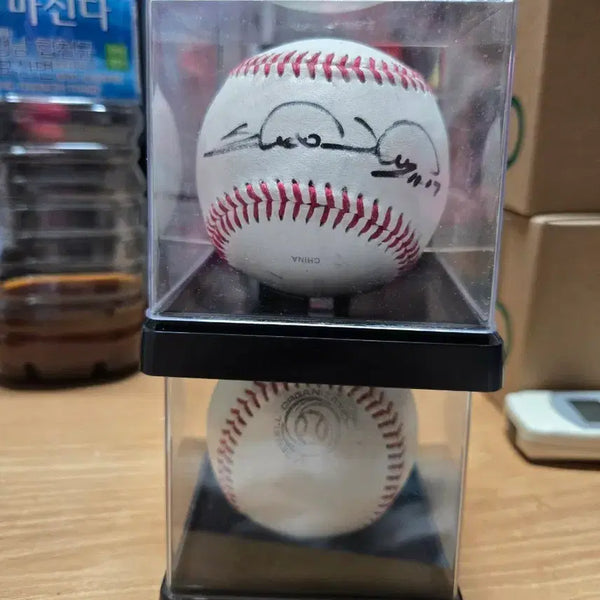 [BUNJANG] Shin-Soo Choo Autographed Baseball & Big League Baseball / 추신수선수 친필 사인볼외 빅라인야구공