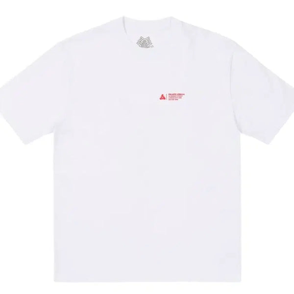 [BUNJANG] Palace Wrapper Logo T-Shirt White XL / 팔라스 래퍼 로고 티셔츠 화이트 팝니다.