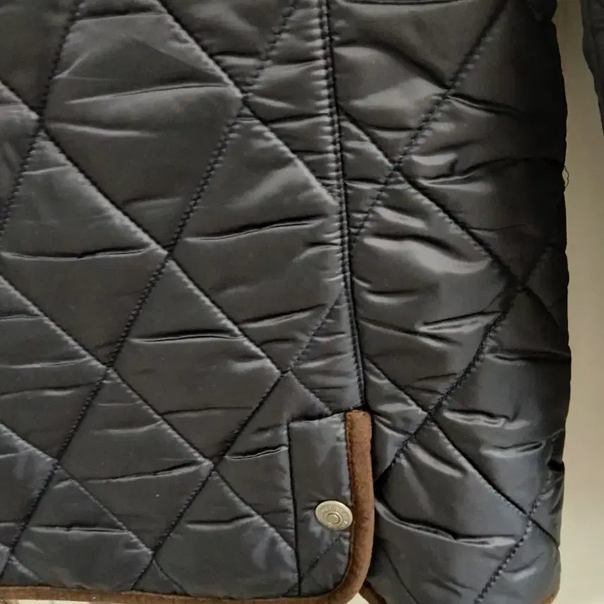 [BUNJANG] Beanpole Quilted Jacket Dark Wash / 빈폴퀄팅100진청