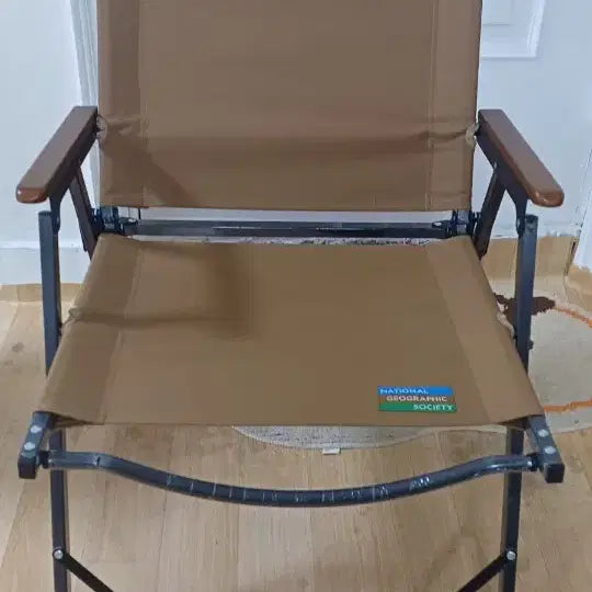 [BUNJANG] National Geographic Cozy Camping Chair Brown / 내셔널지오그래픽 코지 캠핑체어 브라운