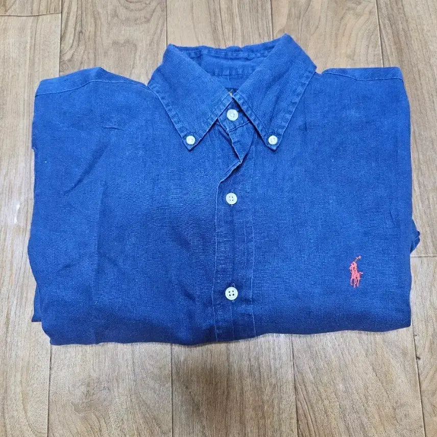 [BUNJANG] Polo Ralph Lauren Linen Shirt / 폴로 랄프로렌 린넨 셔츠