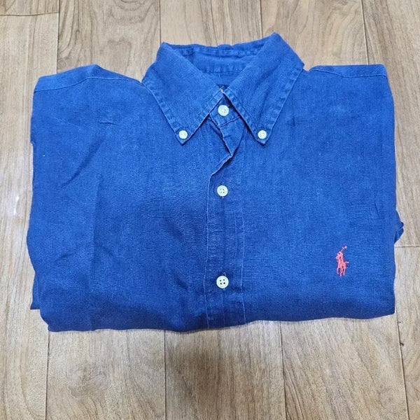 [BUNJANG] Polo Ralph Lauren Linen Shirt / 폴로 랄프로렌 린넨 셔츠