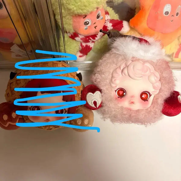 [BUNJANG] Pop Mart Skullpanda Earphone Bag Peanut/Muffin / 정품 팝마트 스컬판다 날찾아봐 이어폰백 땅콩/머핀