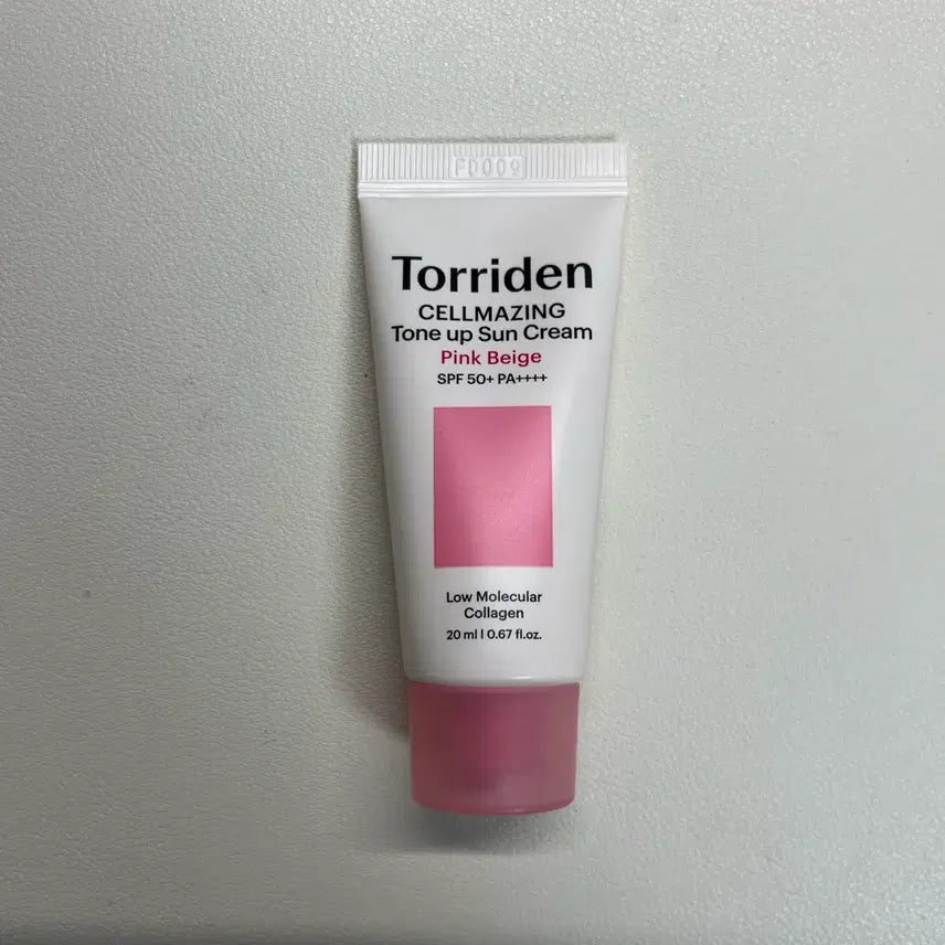 [BUNJANG] Torriden Cellmazing Pink Beige Tone-Up Sun Cream 20ml / 토리든 셀메이징 핑크베이지 톤업 선크림 20ml
