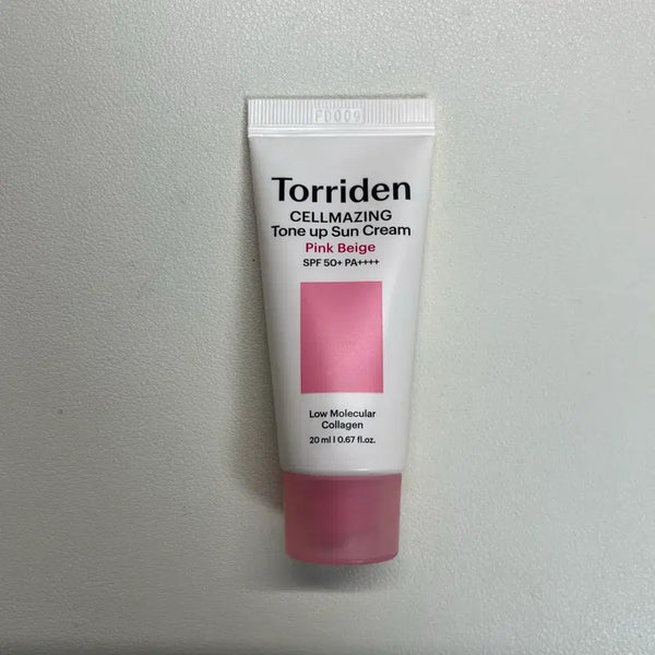 [BUNJANG] Torriden Cellmazing Pink Beige Tone-Up Sun Cream 20ml / 토리든 셀메이징 핑크베이지 톤업 선크림 20ml