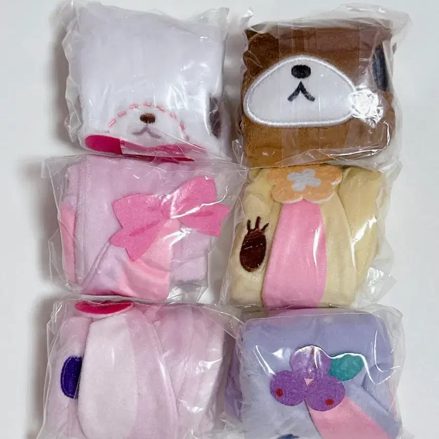 [BUNJANG] Sugabunny Fuwa Fuwa Pouch Gacha Full Set / 슈가바니즈 후와후와 파우치 가챠 풀세트