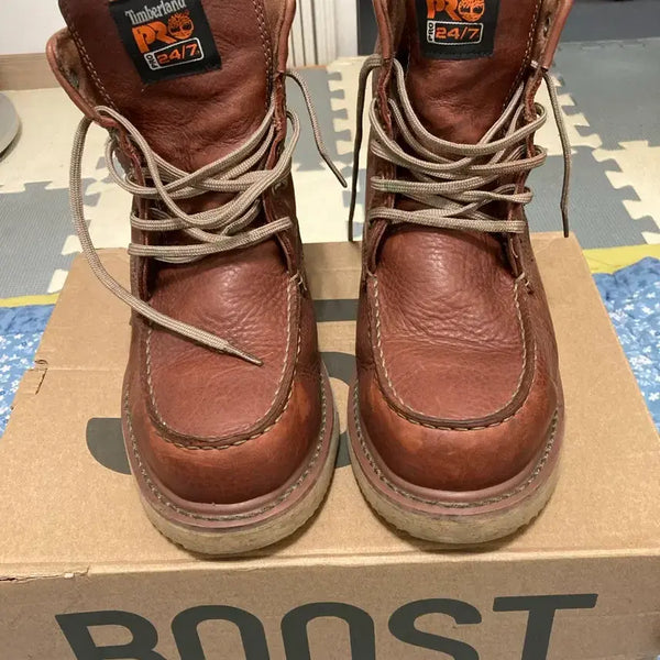[BUNJANG] Timberland PRO Wedge Moc Toe Boots / 팀버랜드 프로 웨지 목토 260~265