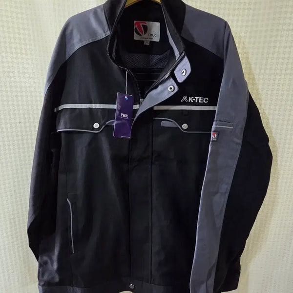 [BUNJANG] T-BUC Work Jacket 3XL Black/Grey / T-BUC 작업복 자켓 3XL 블랙/그레이