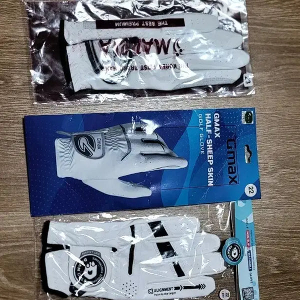[BUNJANG] Marcia GMAX Golf Gloves - 5 Pairs / 골프 장갑 마르시아 GMAX등등 5켤레