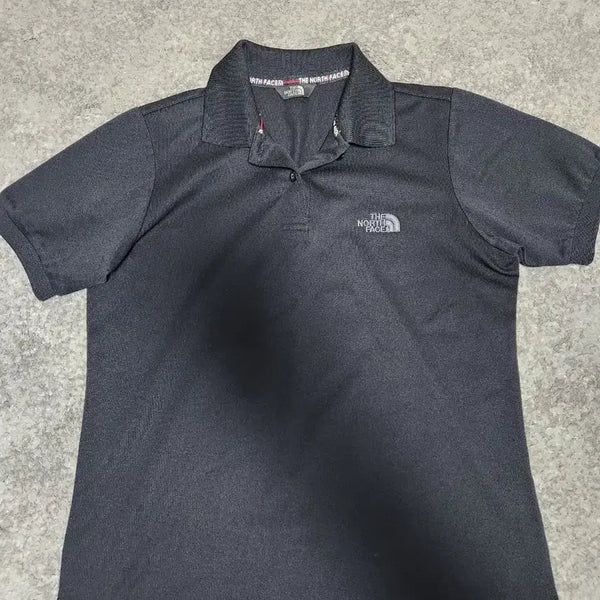 [BUNJANG] The North Face Women's Short-Sleeve Polo Shirt Black / 노스페이스 여성 반팔 카라티 셔츠 블랙-55