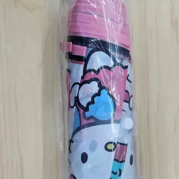 [BUNJANG] Hello Kitty Pink Folding Umbrella / 헬로키티 접이식 우산 핑크