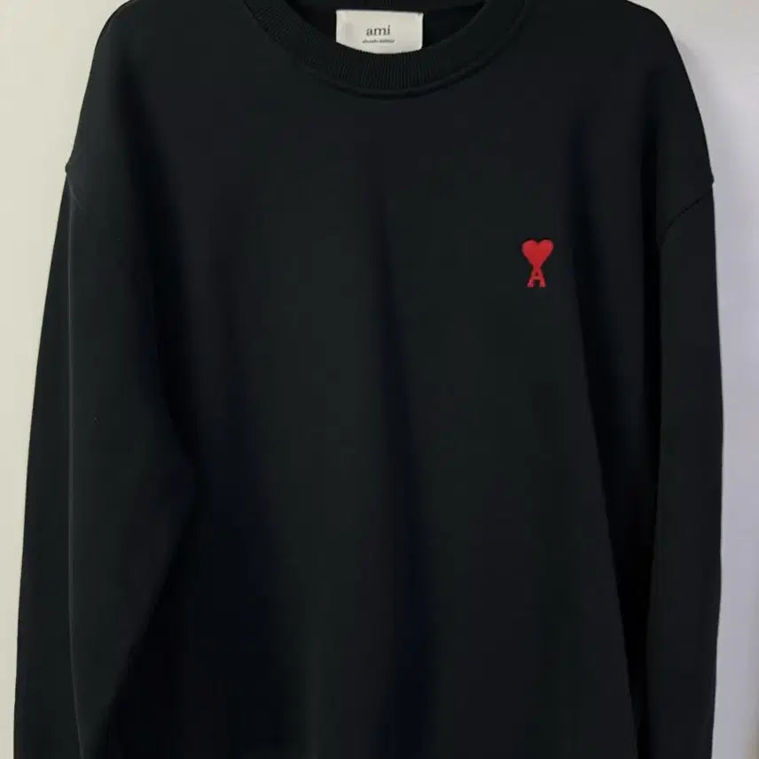 [BUNJANG] AMI Paris Small Heart Sweatshirt M / 아미 스몰하트 맨투맨 M