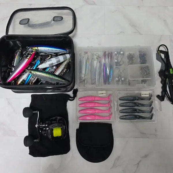 [BUNJANG] Abu Garcia Revo Vic Shooter WM60 Big Bait Reel Set / 아부가르시아 레보빅슈터wm60 빅베이트릴 세트