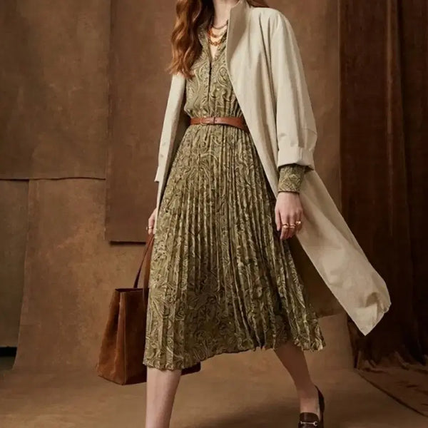 [BUNJANG] TIME Postmodern Trench Coat Beige Size 82 / 타임 포스트모던 트렌치코트 베이지 82