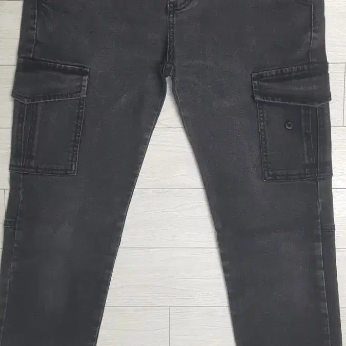 [BUNJANG] Stone Island Cargo Pants 30-31 Inch Dark Grey Stretch / [해외판]스*톤*아일랜드(사방스판) 카고바지 30~31인치(No.449)