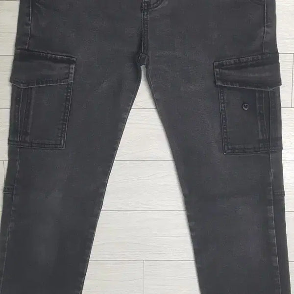 [BUNJANG] Stone Island Cargo Pants 30-31 Inch Dark Grey Stretch / [해외판]스*톤*아일랜드(사방스판) 카고바지 30~31인치(No.449)