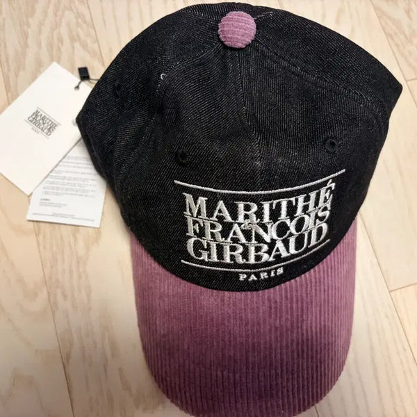 [BUNJANG] Marithe Corduroy Mix-Match Ball Cap / 마리떼 코듀로이 볼캡 텍있는 새상품